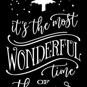 It's The Most Wonderful Time of The Year