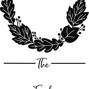 Last Name with Leaves